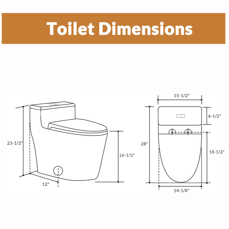 ②いちご、6/2 16と17 Yingze Low Profile Dual Flush Elongated One Piece Toilet with